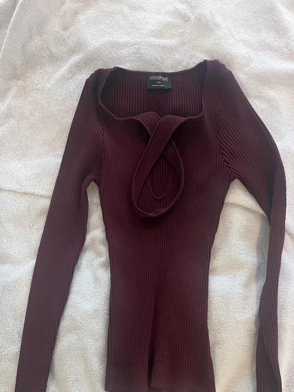 Mink pink shirt /sweater